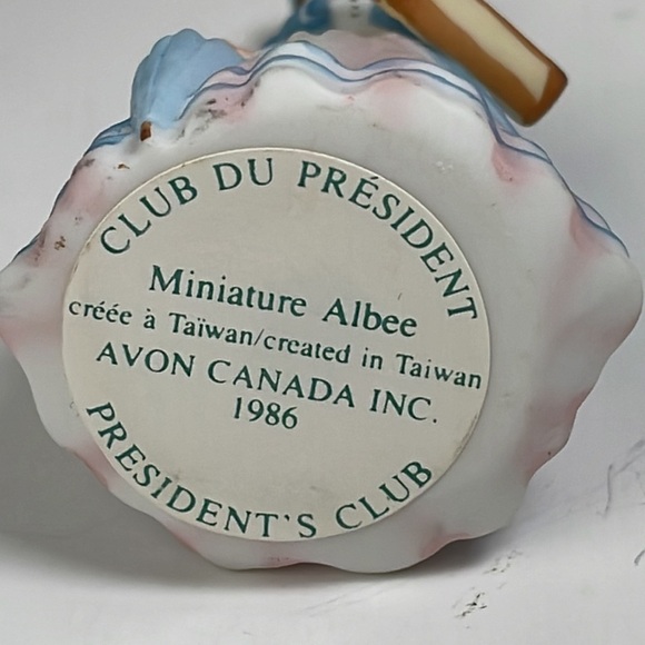 Vintage 1986 and 2006 Avon Miniature Porcelain Albee Lot of 3 - Picture 5 of 14